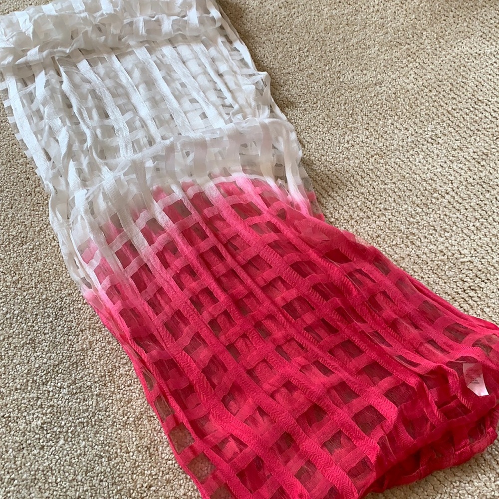 Ombré infinity scarf